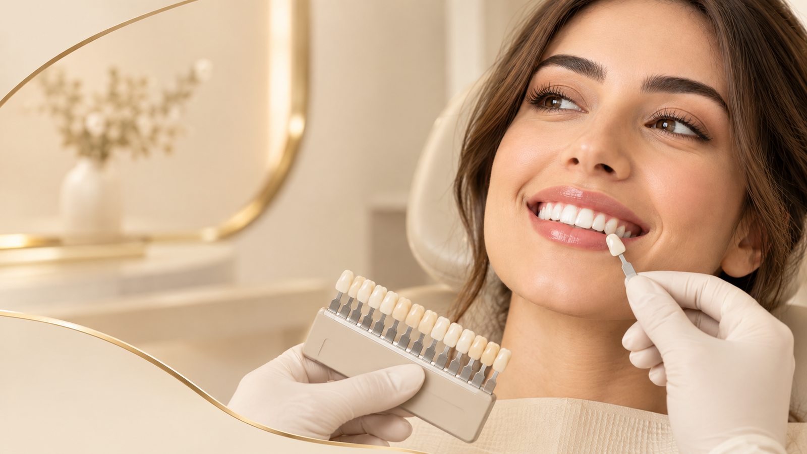Cosmetic dentistry smile makeover