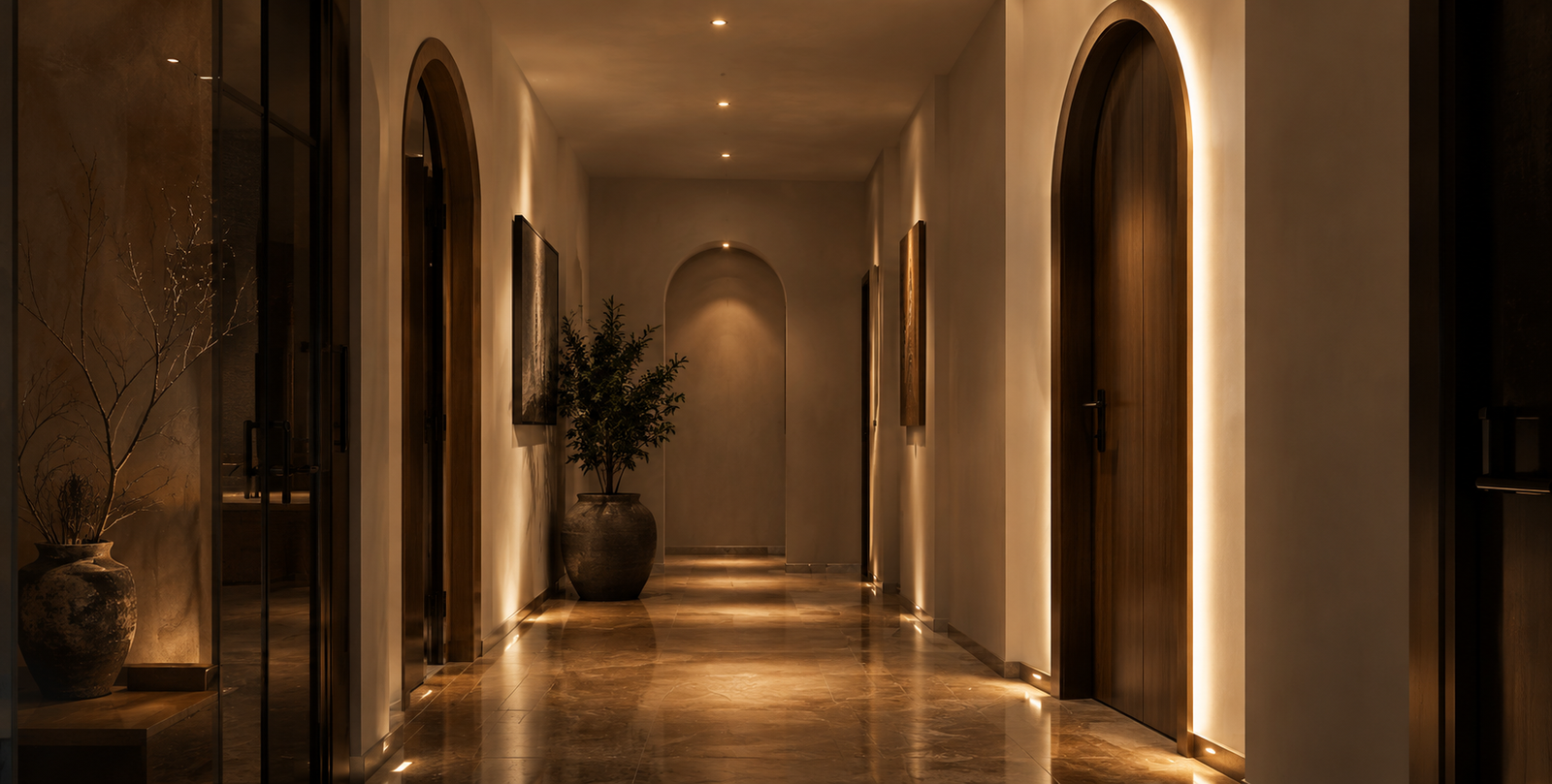 Calm treatment room